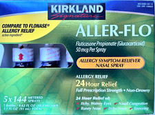 Kirkland Signature Aller-Flo 50 mcg Allergy Spray, 720 Metered Sprays