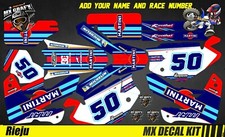 Kit Déco Moto pour / Mx Decal Kit for Rieju MRT MRT Pro - Martini