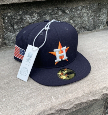Houston Astros Crystals By Swarovski New Era 59fifty Fitted Hat