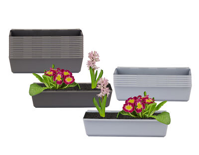 Blumenkasten für Europalette Balkon Einsätze Hängetöpfe Pflanzkasten Pflanzkübel
