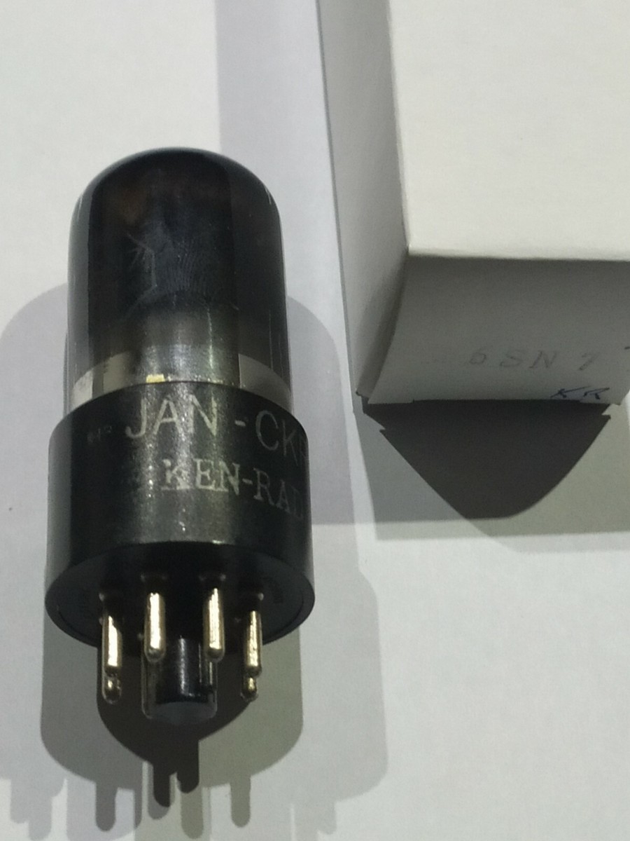 Tube électronique KEN-RAD 6SN7 - NOS (New Old Stock) Pour TSF, Ampli Audio