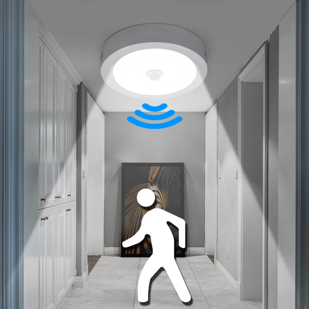 Overhead motion sensor light deals