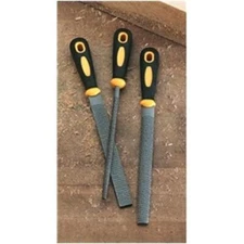 3 Piece Hand Wood File Rasp Tool Set for Woodworker Rasper Kit Shaping