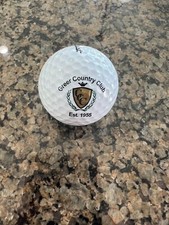 LOGO GOLF BALL-ORIGINAL GREER COUNTRY CLUB-SC-OLDER LOGO