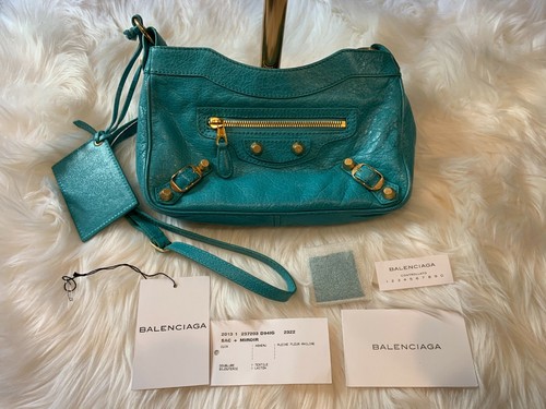 *100%Auth*$850 BALENCIAGA Agneau Giant 