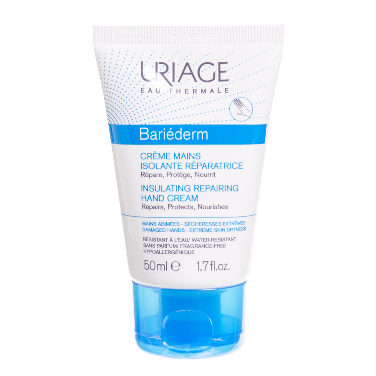 Uriage Bariederm aislando la crema de manos 50 ml