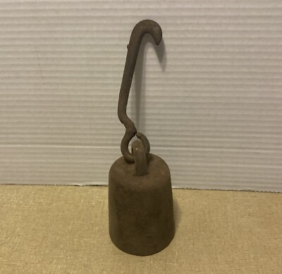 antique tobacco scale Antique Cast Iron 4 lb Beam Hanging Scale Weight Farm Cotton Hay Tobacco