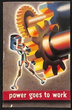 General Motors 1945 "Power Goes to Work" Intro the Transmission Booklet 136p VGC