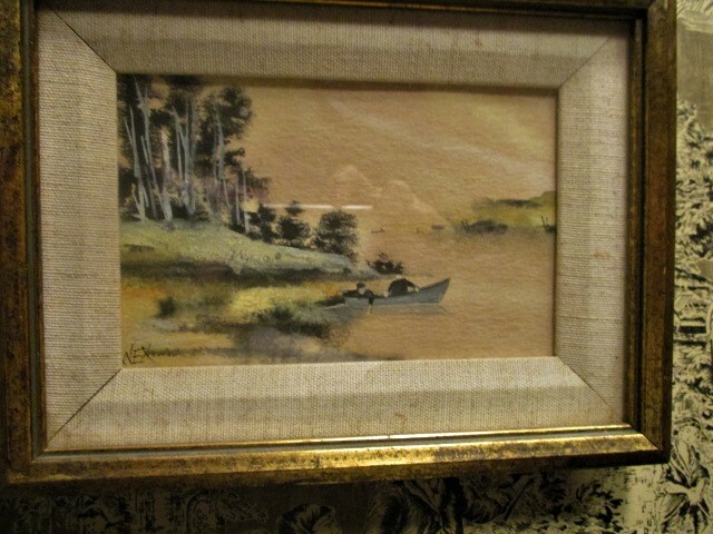 Picture, OIL ON CANVAS   WEX Artist, 20th Century