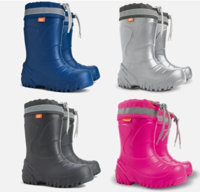 Demar Ultra Leichte Gummistiefel Lammwolle Gefüttert Winterstiefel Winterschuhe