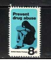 1438 * PREVENT DRUG ABUSE *   U.S. Postage Stamp MNH