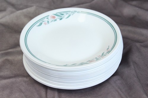 Corelle Rosemarie Bread Plates 6-3/4" Lot of 15 - Picture 6 of 6
