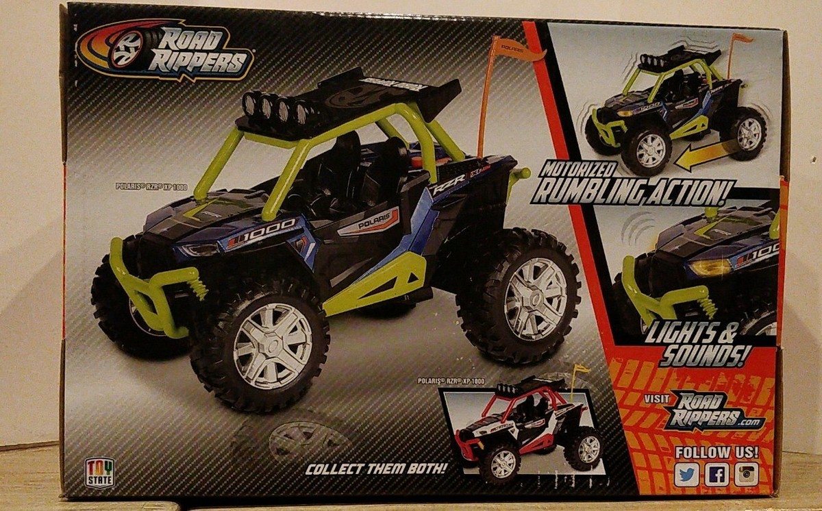 Toy State Road Rippers Red Polaris RZR XP 1000 Off-Road Rumbler