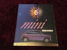 Rover Mini Equinox Limited Edition Brochure - UK Issue 1996 - Ref 5082