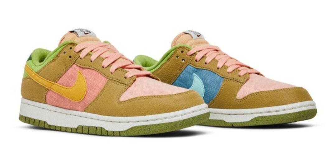 NWOB Nike Dunk Low Sun Club Arctic Orange Size 14 DM0583-800