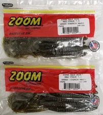 2-ZOOM MAGNUM U-TALE 7.5" 144-284 Green  Pumpkin Magic 2 x 15 pks  | B5