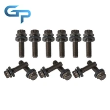 Chromoly Header Exhaust Manifold Bolts For GM LS Series LS1 LS2 LS6 LS3 134-1202