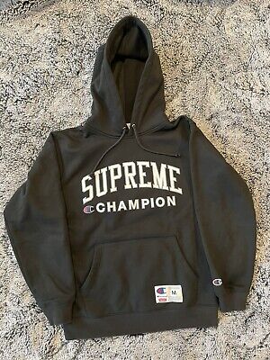 Supreme X Hoodie Black Medium Owned | eBay