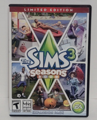 The Sims 3 Season Limited Edition PC Game UNTESTED | eBay