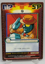Q Street Fighter Capcom Versus TCG ca-044C Raro Japonés Hecho en 2000