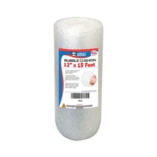 15 feet Bubble Cushioning Wrap Roll Small Bubble 12" Wide Perforated Every 12"