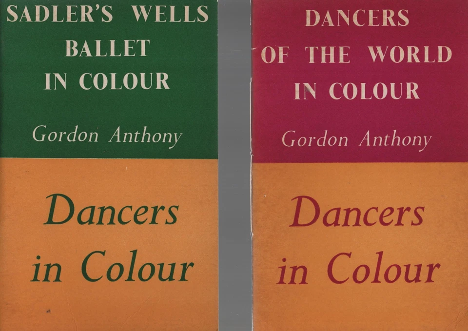 2x Gordon Anthony: Danvers if the World in Colour, 1962, Ballett Farb-Fotos, TOP - Bild 2 von 3