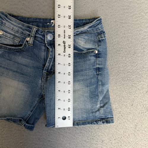 7 For All Mankind Denim Shorts Girls Size 14 Blue - Picture 5 of 7