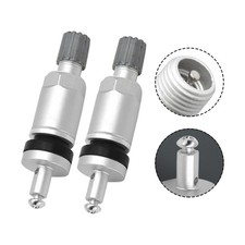 Resistant Aluminum Valve Stems for Pressure Monitoring 2 pcs
