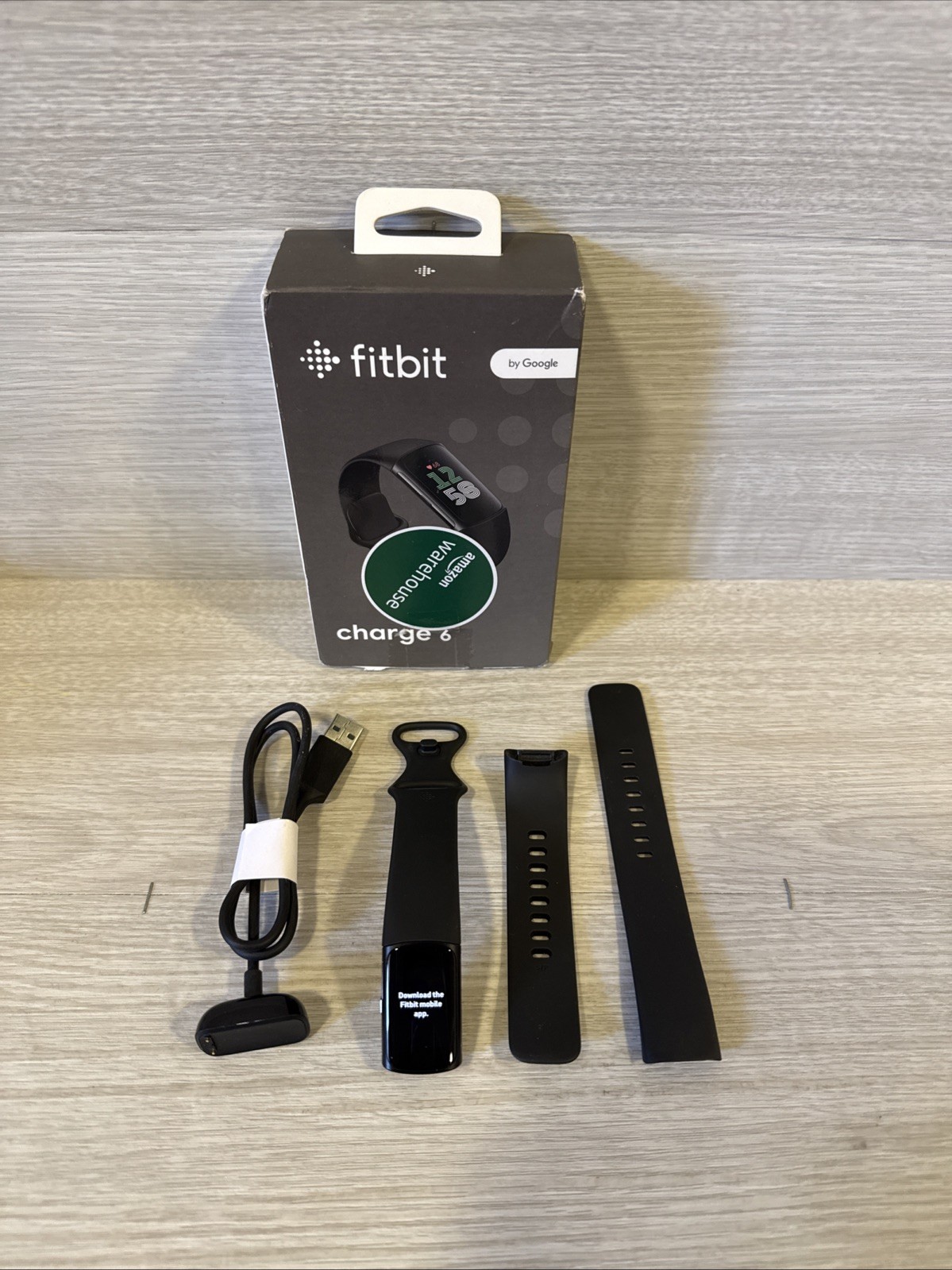 Fitbit Charge 6 Fitness Tracker GPS Bluetooth Heart Rate Smartwatch *READ DESC*
