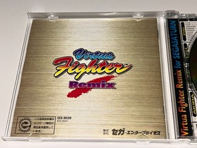 Virtua Fighter Remix (Sega Saturn, Japan) Import Complete w Manual + Obi LN MINT