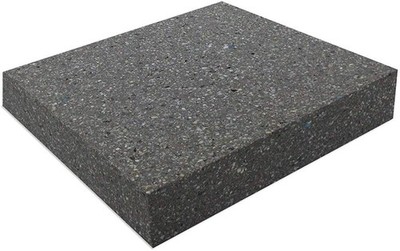 Verbundschaumstoff - RG120-45cm x 45cm x 3cm (2Stück) - mehrfarbig