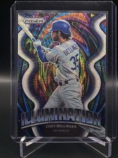 2022 Prizm Baseball Illumination Cody Bellinger #IL-3 White Wave Prizm Dodgers
