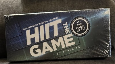 HIIT The Game High Intensity Interval Training Stack 52 Fitness Kartenspiel Neu