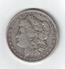 1891  P,  Morgan Silver Dolllar