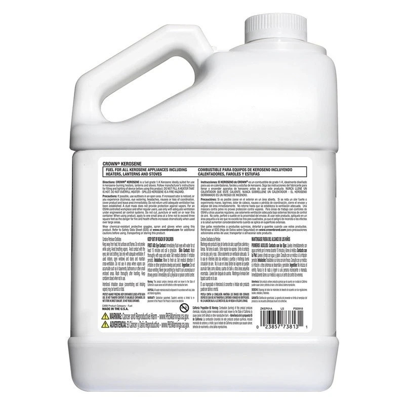 K1 Kerosene Clean Burning Fuel 1 Gallon Ideal Heaters Lanterns Stoves Camping US