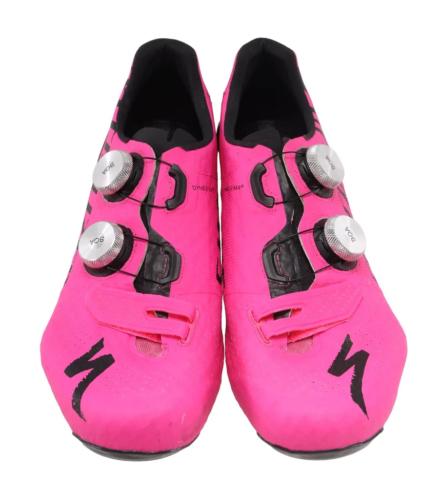 Sapatos femininos Specialized S-Works 7 Road carbono bicicleta UE 41,5 EUA 10 ROSA 3 parafusos BOA - Imagem 3 de 4