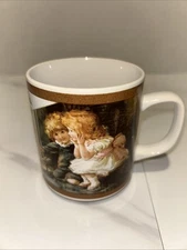 Japan Boy & Girl By  Mrs. Grossman’s Co. Vtg. 1985 Porcelain Coffee Cup / 12 Oz