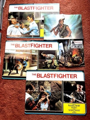 The Blastfighter Aushangfotos 4 Stck. 42x60cm, George Eastman, Michael Sopkiw