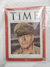 Douglas MacArthur Time Magazine April 30 1951 Vintage