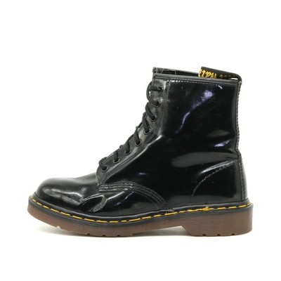 Dr. Martens Herren 1460 Stiefel Schwarz Lackleder AirWair Schnürboots EU 41