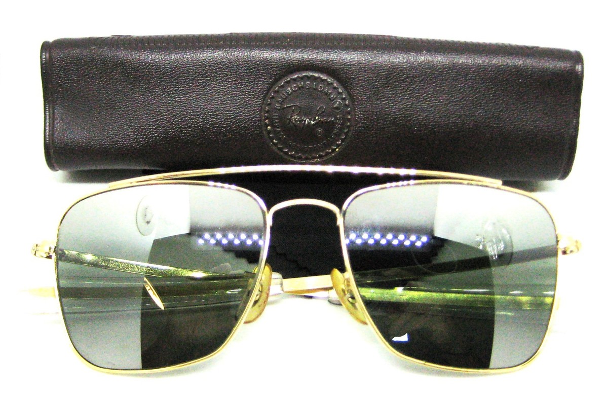 Ray-Ban USA Vintage B&L Caravan Echelon 50s Naval Air DGM lenses