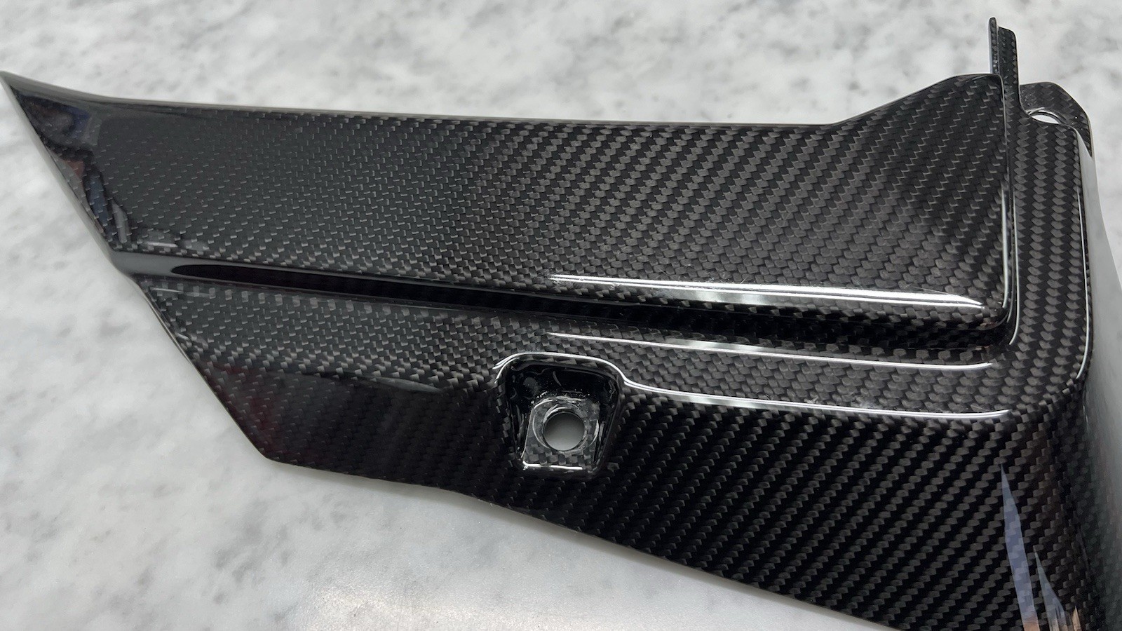 Lamborghini Aventador Right Side Carbon Air Vent OEM Genuine