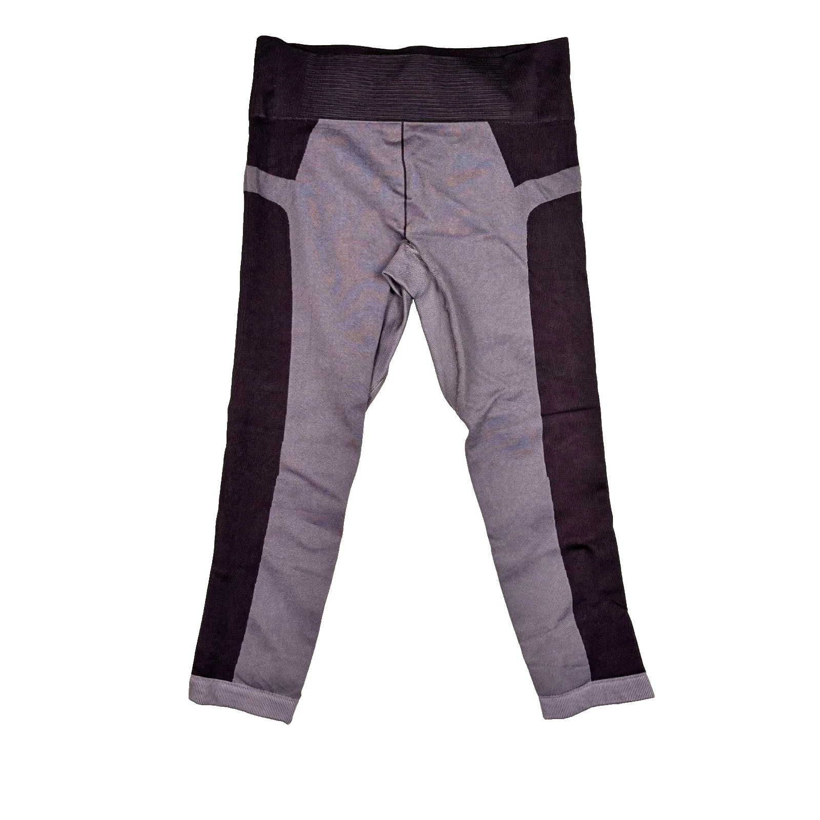 Under Armour HeatGear Compression Pants Women's Gray Black Leggings NWT MSRP $75