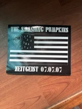 The Smashing Pumpkins Zeitgeist Sticker---1-----2007  5x4” +Free flag sticker