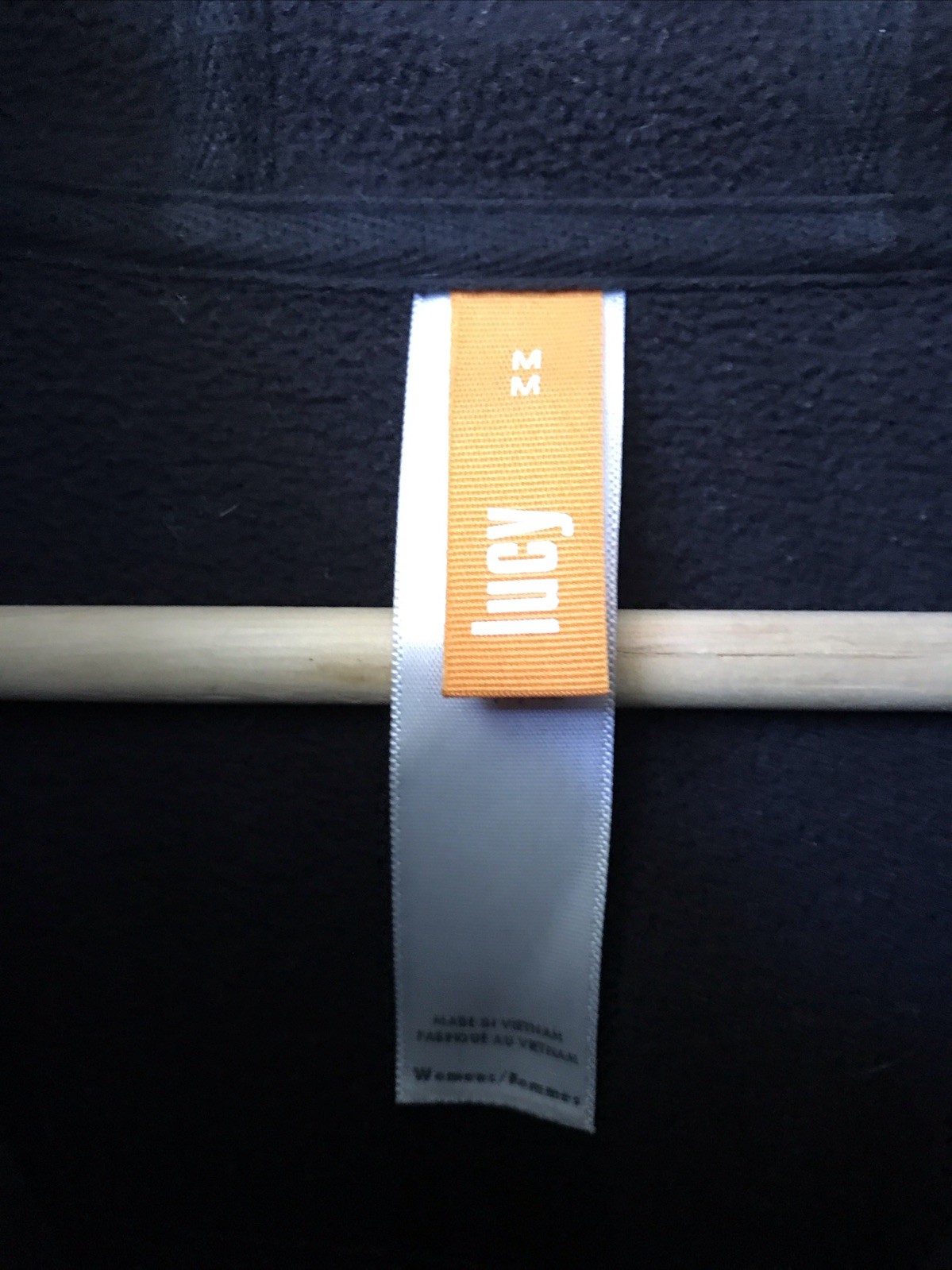 LUCY Black Toggle Fleece Lined Jacket W/ Hood Wom… - image 2