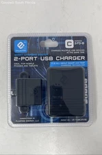 EZ Collection C 3FD-B Smart Charging System 2-Port USB Charger Factory Sealed
