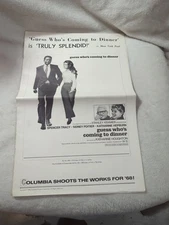 Set Of 6 Various Vintage Movie Press Books Guess Who's Coming To Dinner More