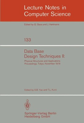 Data Base Design Techniques II S. B. Yao (u. a.) Taschenbuch Englisch 1982
