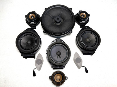 2013-2018 Cadillac ATS Front Rear Interior Bose Audio Speaker Set of 9 OEM