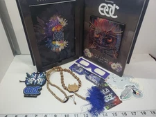 2015 EDC LAS VEGAS COLLECTOR'S BOX With Collectables. 